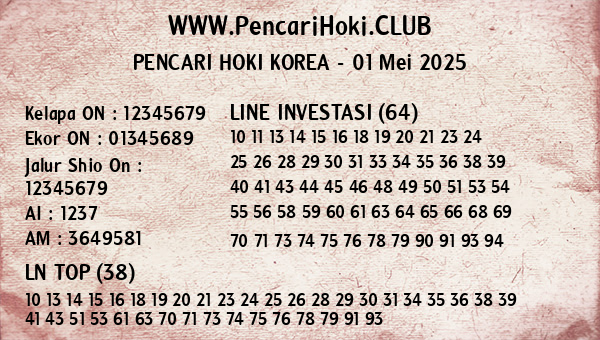 Prediksi Korea
