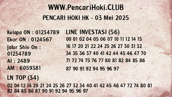Prediksi HK
