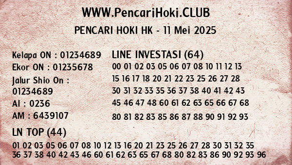 Prediksi HK