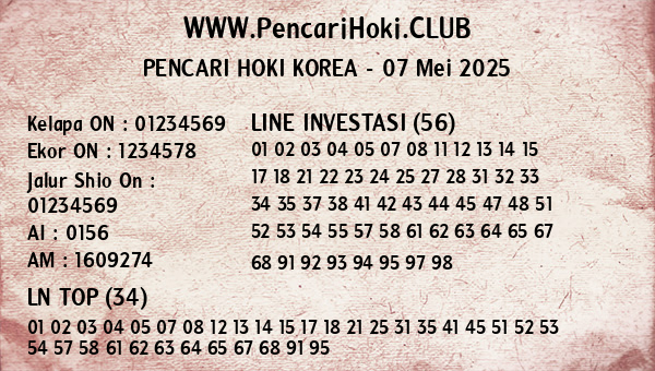 Prediksi Korea