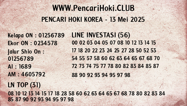 Prediksi Korea