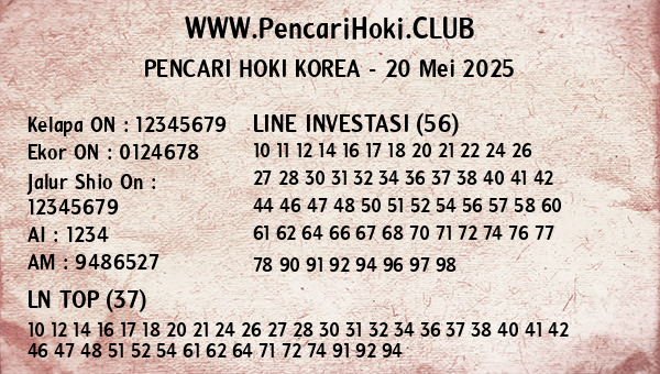 Prediksi Korea