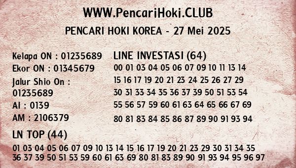 Prediksi Korea