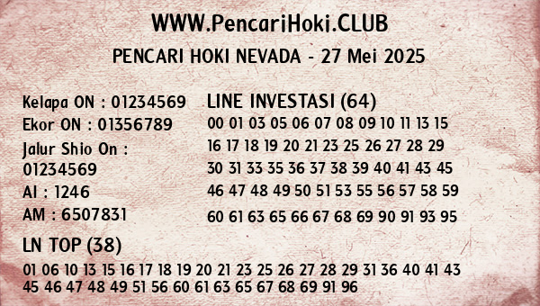 Prediksi Nevada