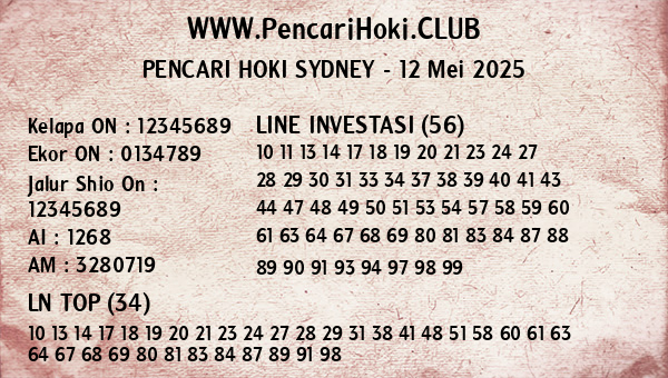 Prediksi Sydney