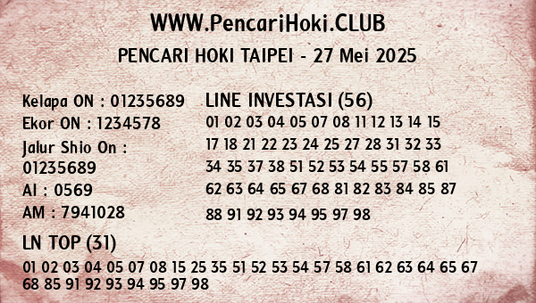 Prediksi Taipei