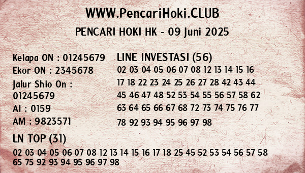 Prediksi HK