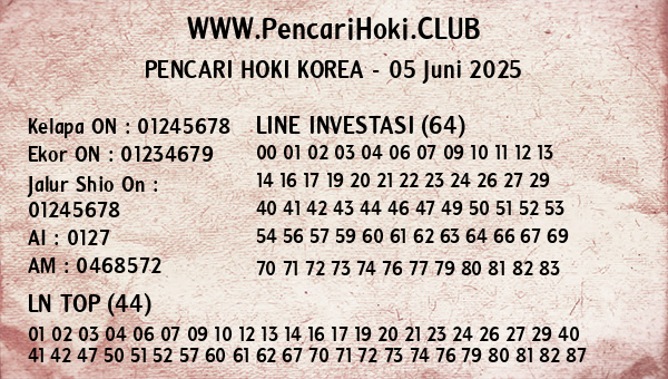 Prediksi Korea