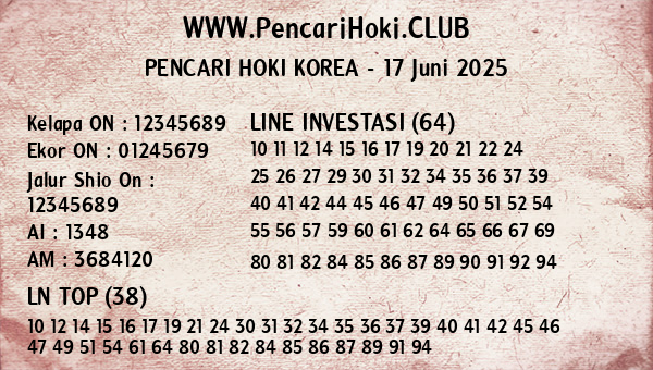 Prediksi Korea
