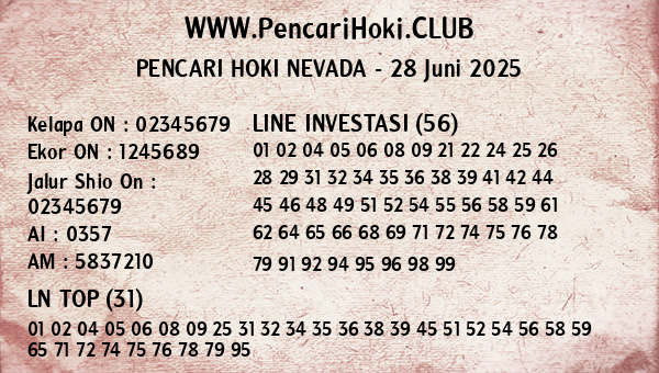 Prediksi Nevada