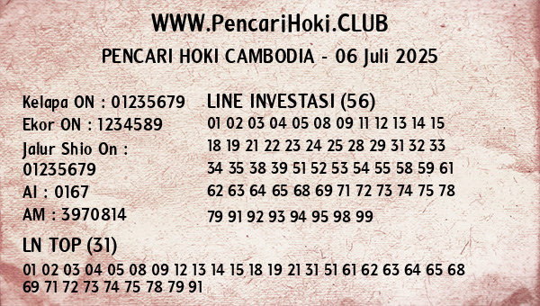 Prediksi Cambodia