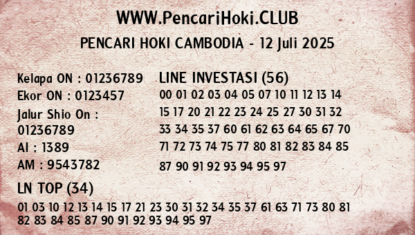 Prediksi Cambodia