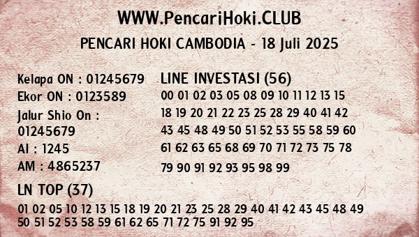 Prediksi Cambodia