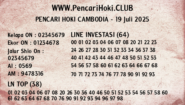 Prediksi Cambodia