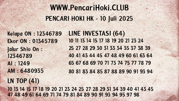 Prediksi HK