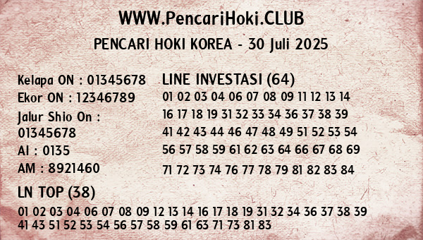 Prediksi Korea