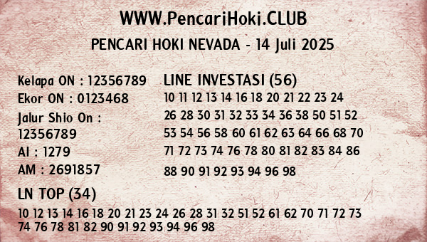 Prediksi Nevada