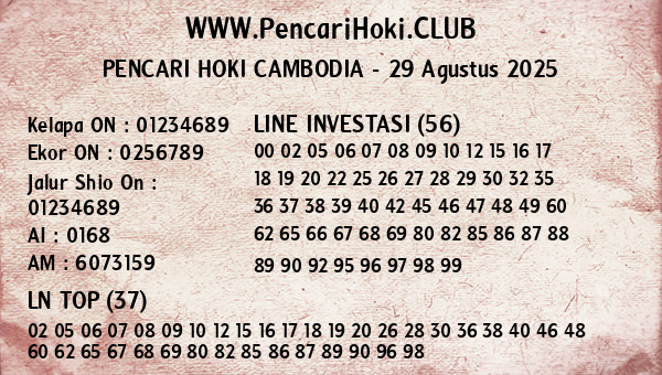 Prediksi Cambodia
