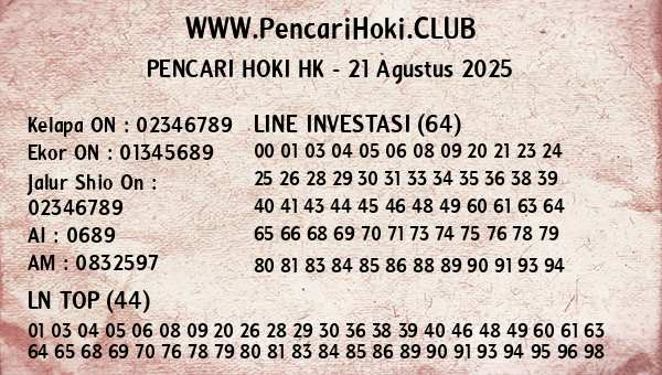Prediksi HK