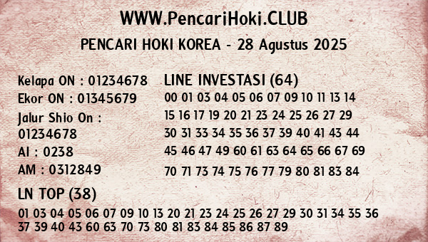 Prediksi Korea