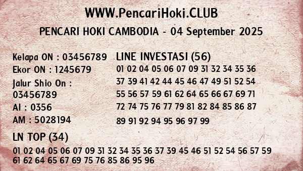 Prediksi Cambodia