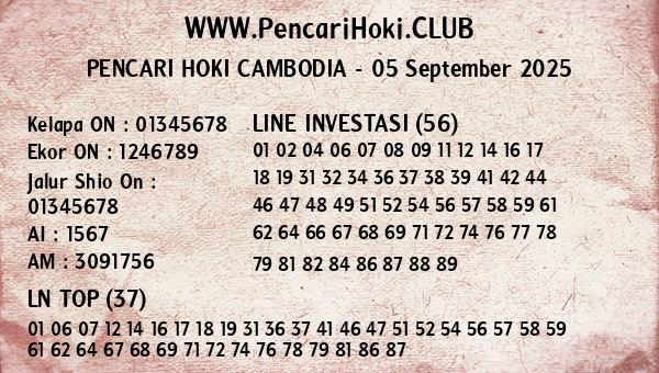 Prediksi Cambodia