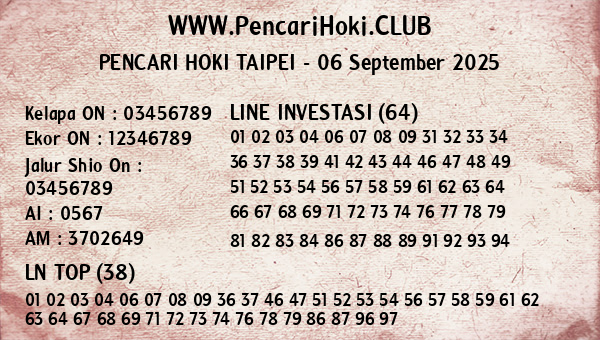 Prediksi Taipei