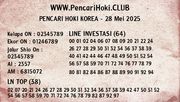 Prediksi Korea
