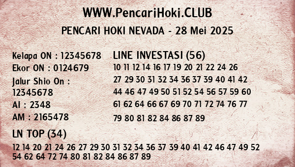 Prediksi Nevada