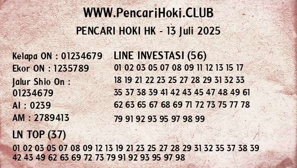 Prediksi HK
