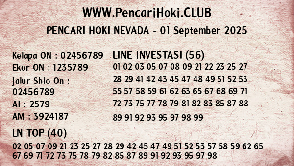 Prediksi Nevada