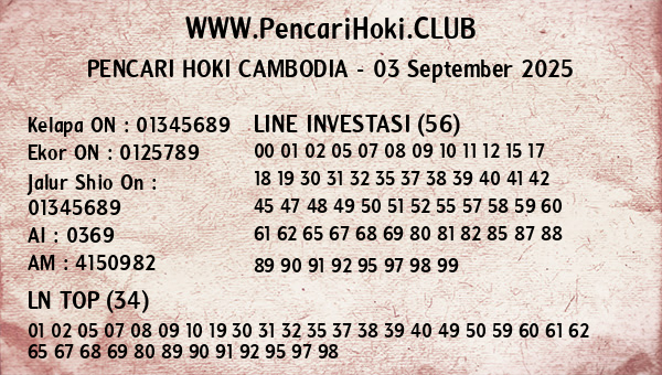Prediksi Cambodia
