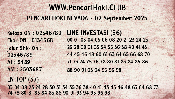 Prediksi Nevada